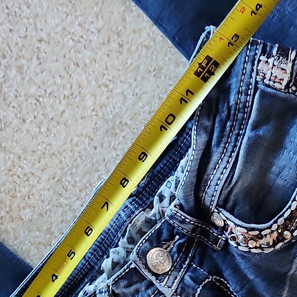 Grace In LA Skinny Ankle Jeans, Size  27 - Picture 5 of 14